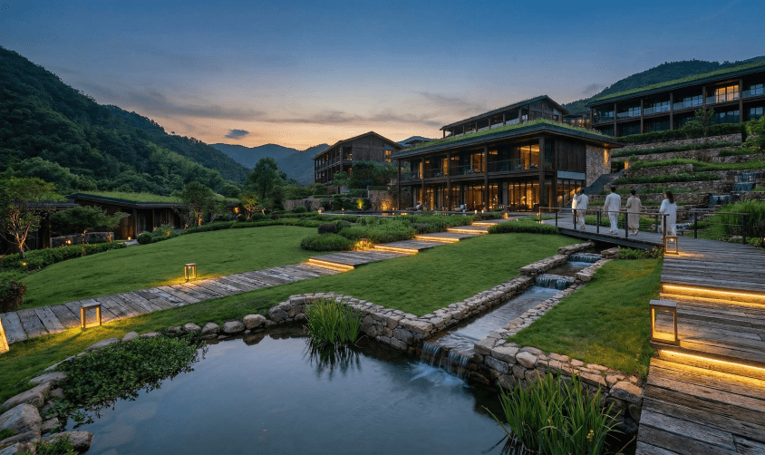 Jasa pembuatan STP hotel dan resort mewah dengan sistem pengolahan limbah ramah lingkungan.