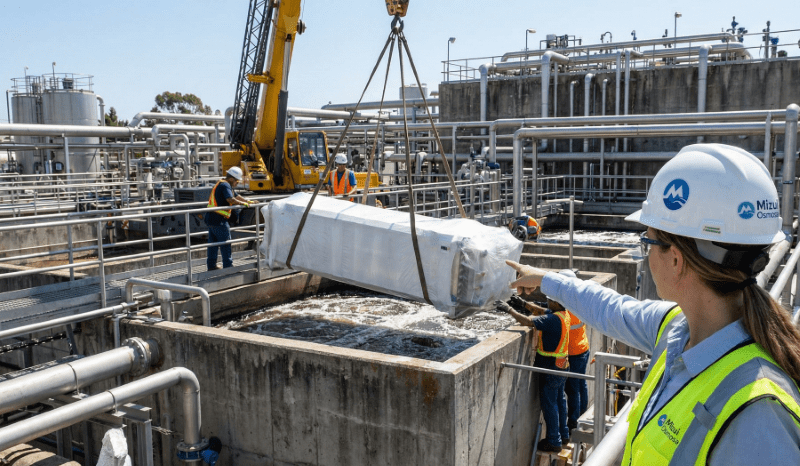 Jasa upgrade kapasitas WWTP industri menggunakan teknologi MBR pada lahan terbatas