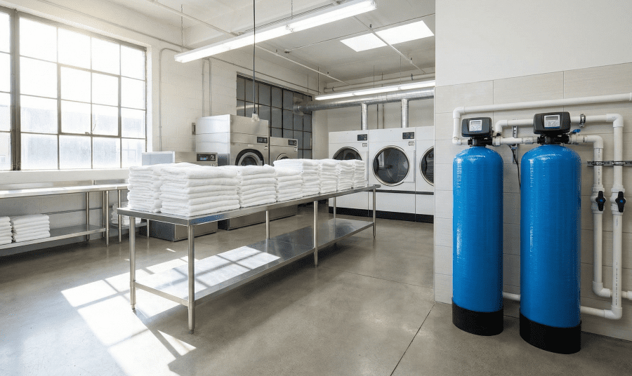 Harga mesin softener air untuk laundry dan industri