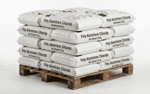 Gudang supplier bahan kimia water treatment Semarang stok lengkap PAC dan resin industri.