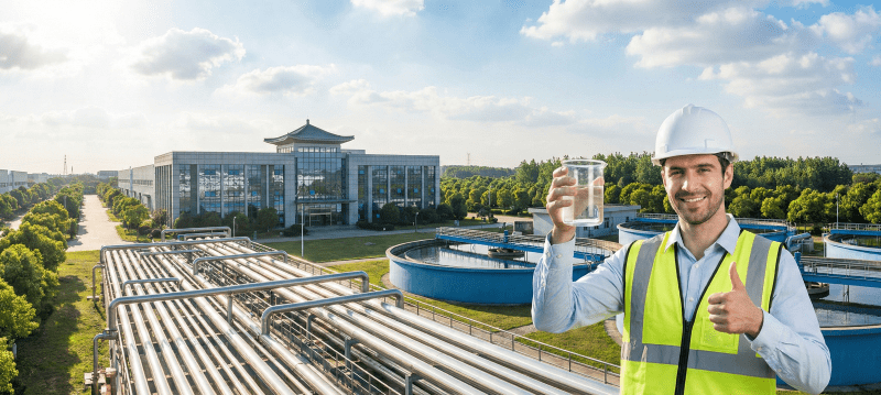 Solusi limbah cair kawasan KIIC Karawang dengan fasilitas IPAL modern dan engineer profesional.