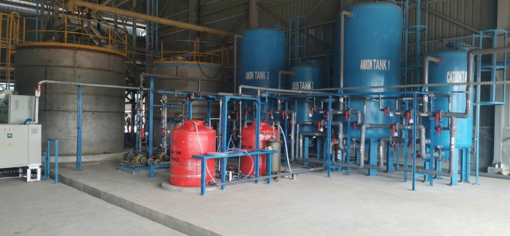 Demineralization Plant Installation for Palm Oil Mill Boiler Feed Water and Power Plant