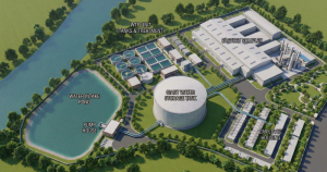 Site plan of WTP integration within the palm oil mill area