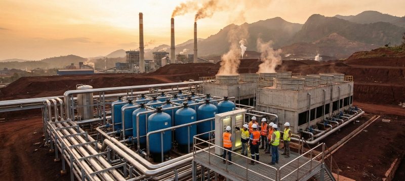 Morowali IMIP Industrial Park WTP contractor for nickel smelter water treatment systems.