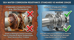 SEAWATER CORROSION RESISTANCE: STANDARD VS. MARINE GRADE